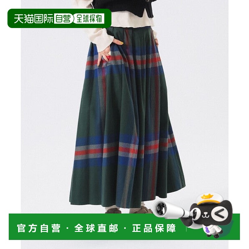 日本直邮BEAMS 大格纹短裙 [95795358]