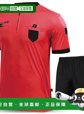 日本直邮KELME 裁判衬衫和裤子套装五人制足球服 K15Z225-611 短