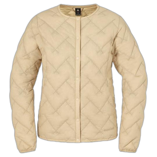 1h可退 日本直邮Montbell 800蓬轻量羽绒服保温圆领女款2301426