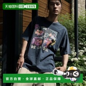 日本直邮U MUSIC 1h可退 男士 别注联名De Soul复古风印花T恤