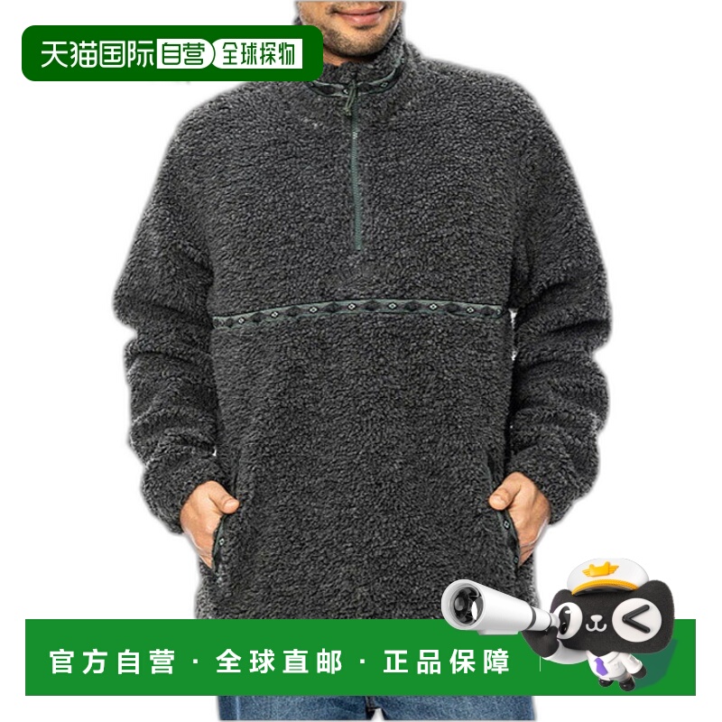 日本直邮Billabong 男士 边界墓碑毛绒夹克 上衣外套休闲服装长袖