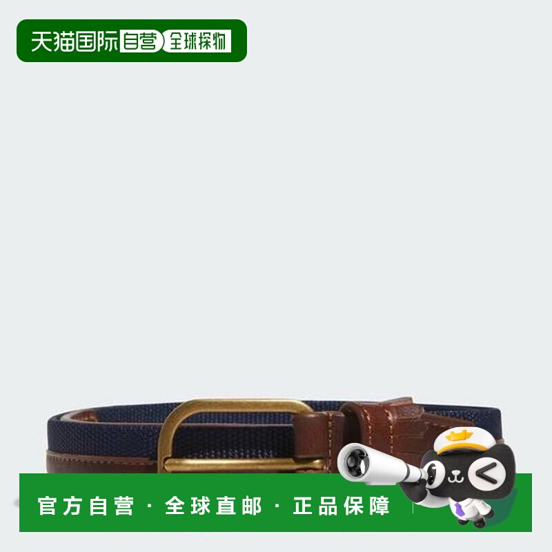 日本直邮adidas 绗缝设计 高尔夫腰带 阿迪达斯