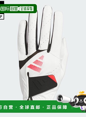 日本直邮 adidas 阿迪泽罗高尔夫手套男士高性能白色 JE7177 手套