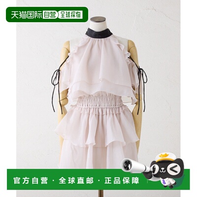 日本直邮NICE CLAUP 女装 美式复古双穿迷你连衣裙 0162090150