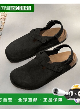1h可退 日本直邮BIRKENSTOCK 男士Tokio绒面皮革舒适凉鞋 常规宽
