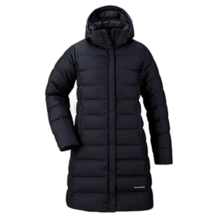 1h可退 日本直邮Montbell Travel 轻便长款羽绒服 女款