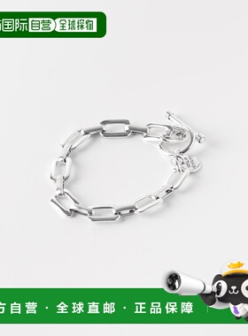 1h可退 日本直邮XOLO 男士 银925 费加罗链 宽版链条手链 CU26110