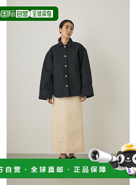 日本直邮MOUSSY 有机棉拼接裙 [MO1164EW036153] 黑色 半身裙裙子
