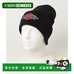 1h可退 日本直邮THRASHER男女同款钻石LOGO刺绣针织帽 DW1849