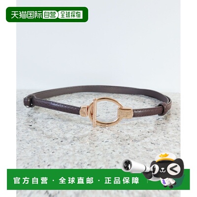 1h可退 日本直邮florist女士PU皮无段调节细腰带 U39064790