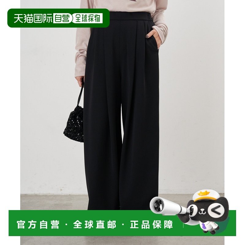 1h可退 日本直邮SHENERY 女装 高腰松紧腰头 2褶阔腿裤 SNZ106110,女装/女士精品,休闲裤,淘宝优惠券,粉丝福利购,淘宝优惠卷