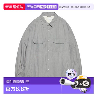 1h可退 日本直邮nanamica Insulation Shirt Jacket 外套夹克