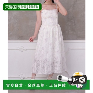 女士花卉图案吊带连衣裙 femme TE341X04 日本直邮axes 1h可退