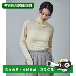 1h可退 日本直邮SALON adam et rope' 女士 Smile Cotton 长袖T恤