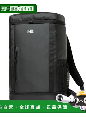 1h可退 日本直邮NEW ERA 男女同款32L大容量箱包背包 黑色Box Log
