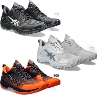 日本直邮ASICS 男女士 Prestigelyte 5 OC 宽版网球鞋Omni 球场红