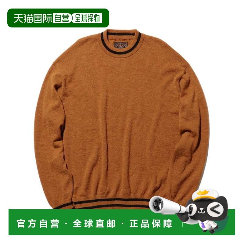 1h可退 日本直邮BEAMS PLUS男装宽松版型羊驼毛14G圆领针织衫 半,男装,针织衫/毛衣,淘宝优惠券,粉丝福利购,淘宝优惠卷