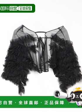 1h可退 日本直邮troisieme CHACO 女士轻盈蓬松薄纱短外套 671512