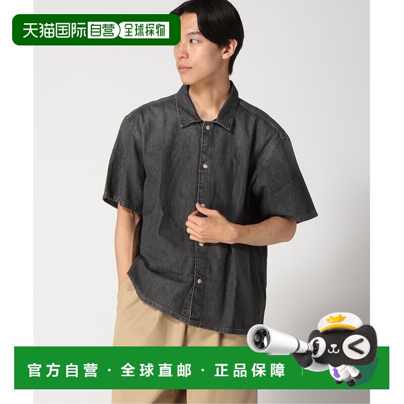日本直邮GAP M 丹宁宽松版型衬衫图片