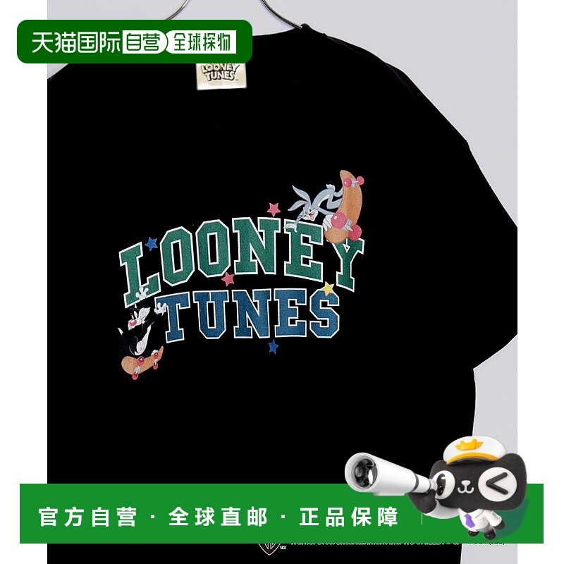 日本直邮LOONEY TUNES CLASSIC 男女同款重磅大版型印花T恤 个性