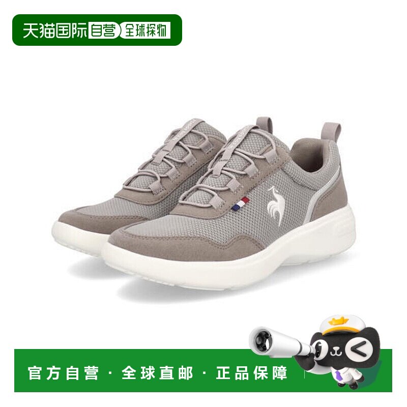 日本直邮le coq sportif LA RHONE女士运动鞋 QL3VJC05GY 轻便宽3