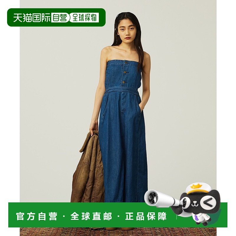 日本直邮Lee女士2WAY 背心牛仔连衣裙 LL80110001,女装/女士精品,半身裙,淘宝优惠券,粉丝福利购,淘宝优惠卷