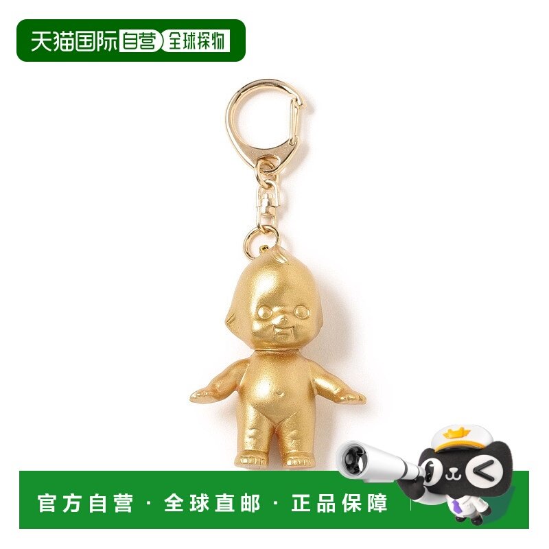 日本直邮BEAMS Obitsu 黄金库比钥匙链