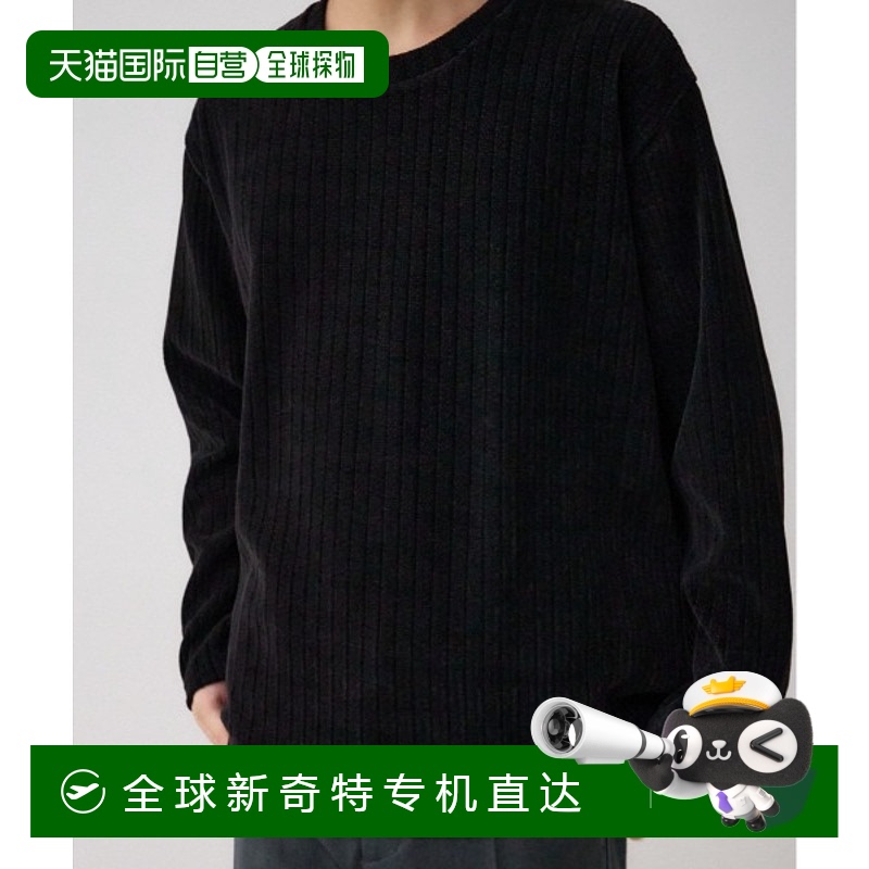 1h可退 日本直邮AZUL BY MOUSSY 男士摩尔提花针织上衣 251HAC804