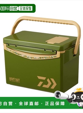 日本直邮Daiwa 冷却箱 22 Cool Line α 浅盐 S1500X LS 绿色