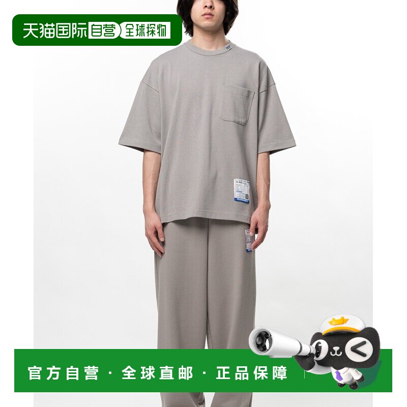 1h可退 日本直邮in・stru(men-tal). 男女同款 重磅全棉口袋T恤 I1图片