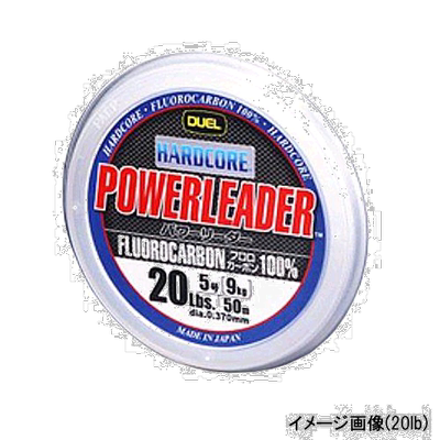 日本直邮Duel Hardcore Power Leader FC 50m 50lb 自然色 透明