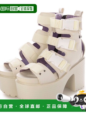 日本直邮YOSUKE 厚底4皮带靴子凉鞋 4460076 YO729BW020302 凉鞋