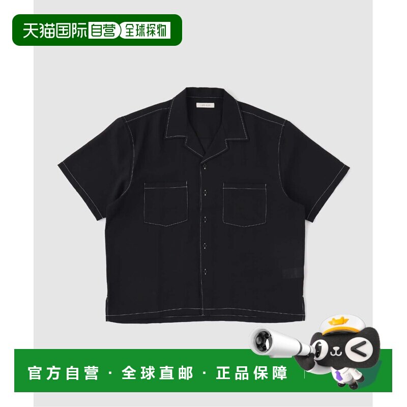 B.C STOCK 弹力针织拼接衬衫