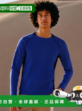 【日本直邮】Mizuno美津浓户外长袖运动服男式L蓝色 32MA1554