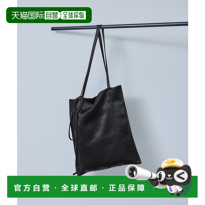 1h可退 日本直邮SALON adam et rope' 女士A4托特包附绳饰轻盈缎