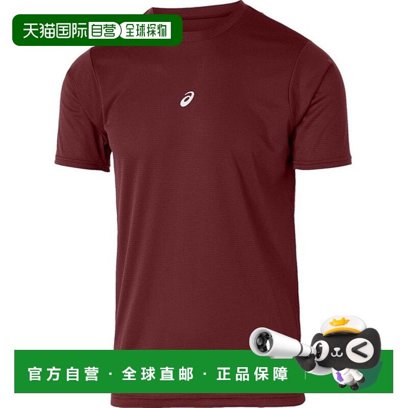 日本直邮ASICS 男士中长款短袖训练内衣（2031F104-601）,运动服/休闲服装,运动T恤,淘宝优惠券,粉丝福利购,淘宝优惠卷