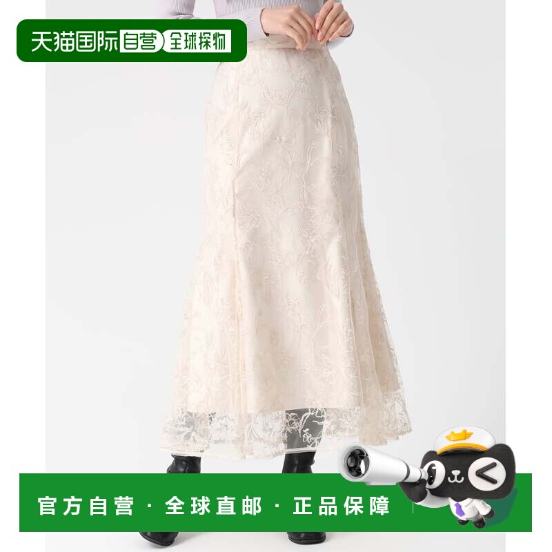 2025秋冬新作 刺绣蕾丝美人鱼裙