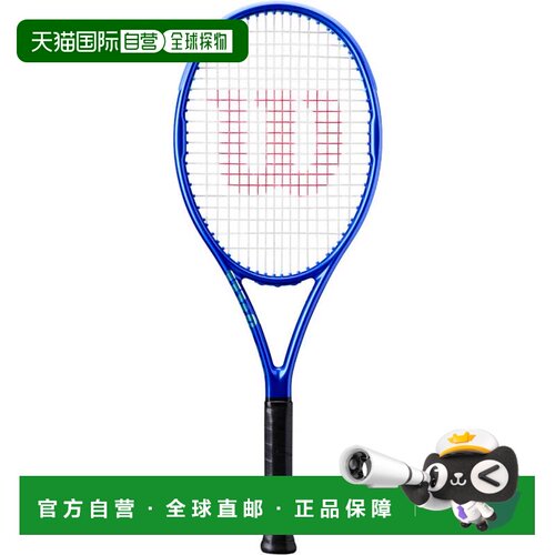 日本直邮Wilson 网球拍 ULTRA 95 QZ V5 FRM 2 WR206211U2 电光靛
