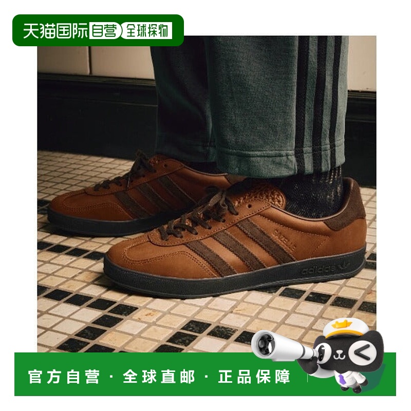 日本直邮adidas GAZELLE INDOOR运动鞋 [ABC-MART限定] PREL/DARK