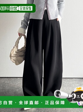 1h可退 日本直邮classicalelf 女士宽松三褶茧型抽绳阔腿裤 ce105