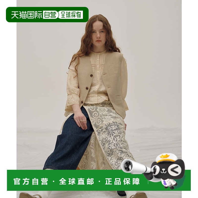 1h可退 日本直邮FREAK'S STORE 女士Gramps系列复古格纹短款背心