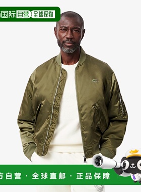 日本直邮LACOSTE法国鳄鱼男女同款夹克BH7165-BMY新款