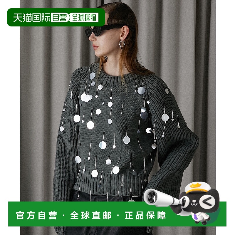 1h可退 日本直邮PRANK PROJECT 女士亮片针织毛衣冬季预售款 3124