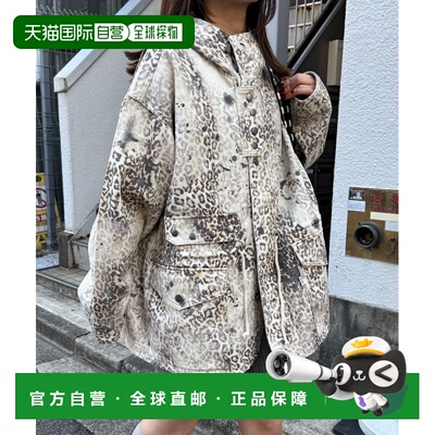 日本直邮ANTI WARP男女同款纯棉防变形牛仔连帽夹克 CPZ2061107A0