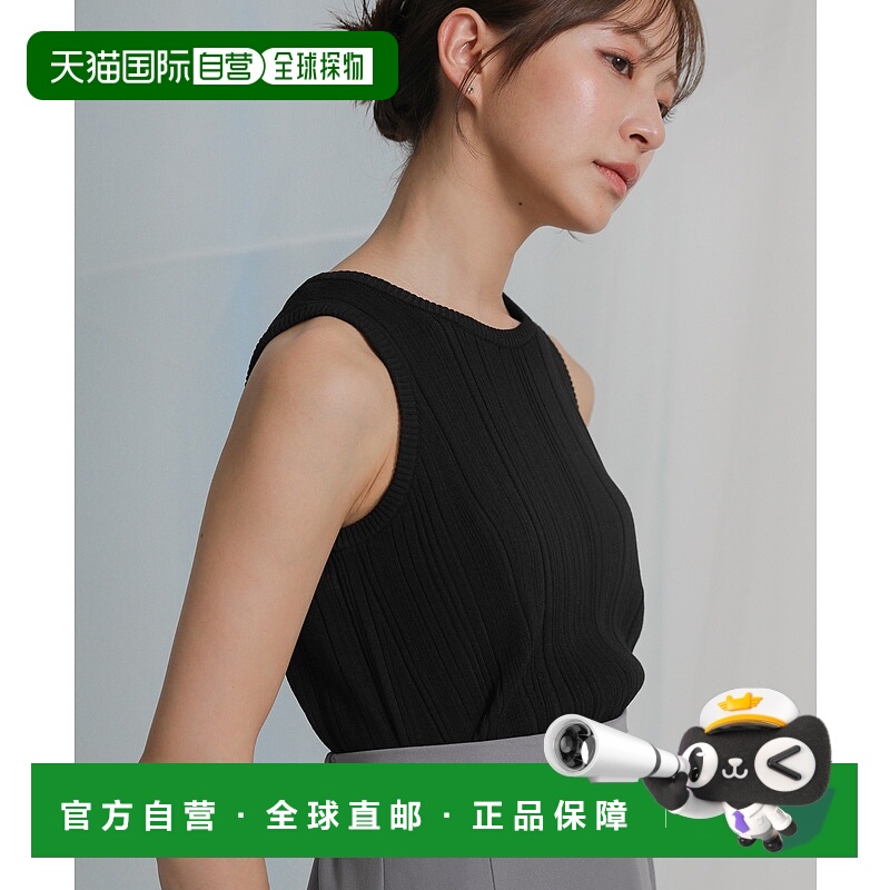 日本直邮select MOCA by minami女士随性无袖针织衫 30001538