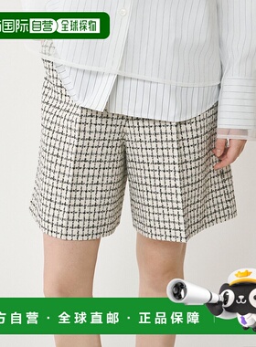 1h可退 日本直邮Diagram 女士格纹半身裤 0325116333羊毛短裤