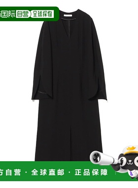 1h可退 日本直邮MKDT STUDIO 女装 V领修身连衣裙 北欧建筑感设计