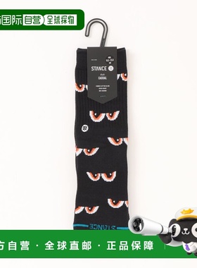 日本直邮STANCE儿童袜子 KIDS NEIGHBORLY CREW 黑色 K556C25KNC