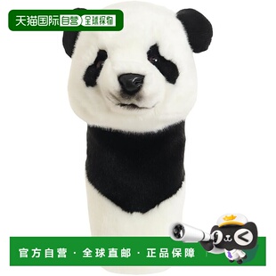 【日本直邮】Hansa汉莎DRIVER高尔夫球杆头套白黑460cc毛绒熊猫BH