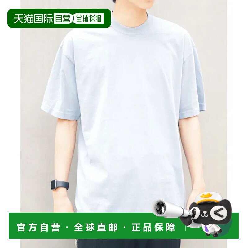 1h可退 日本直邮Los Angeles Apparel 男女同款6.5盎司重量级短袖